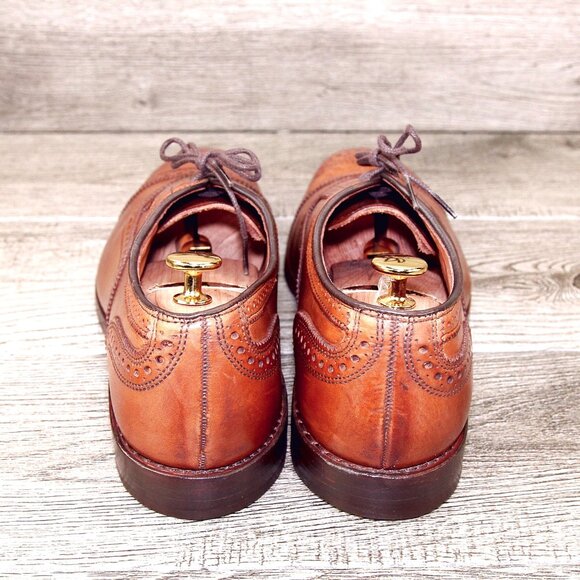 Allen Edmonds STRAND Oxford 8 EEE Wide Walnut * add $15 Cedar Trees - Picture 8 of 13